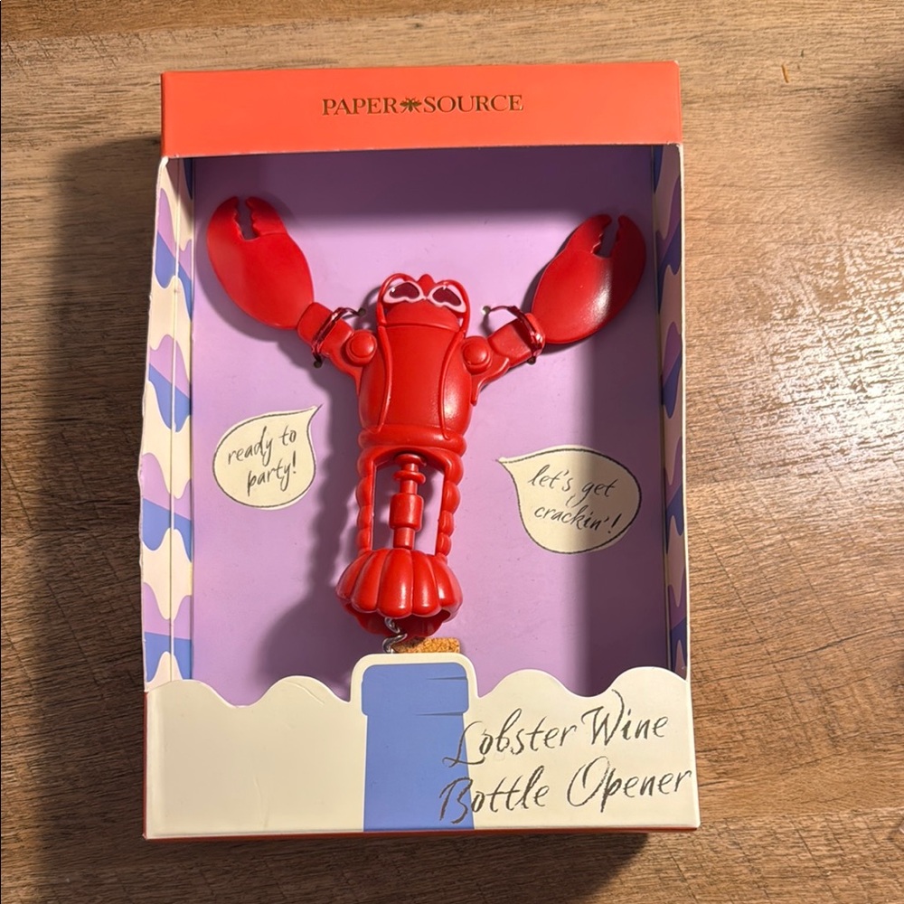 Red Lobster Wine Bottle Opener